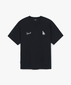 MLB - Áo thun unisex cổ tròn tay ngắn Karina Edition