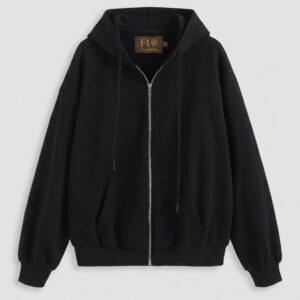 Áo Hoodie Đen Nam Basic Cao Cấp – Phong Cách Trẻ Trung, Dễ Phối Đồ